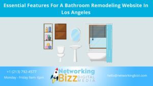 Essential Features For A Bathroom Remodeling Website In Los Angeles