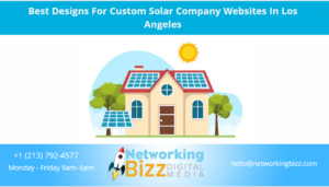 Best Designs For Custom Solar Company Websites In Los Angeles